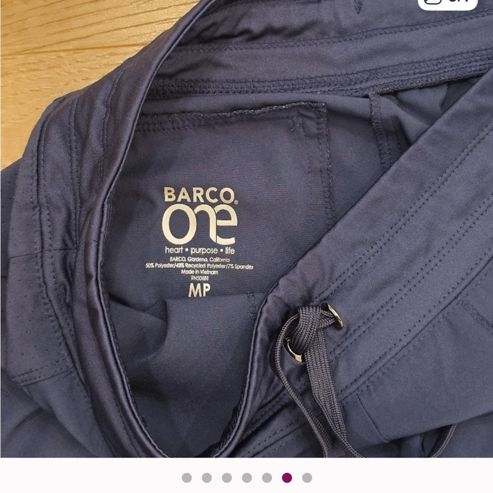 Women's Barco One Scrubs Medical Nurse Pants Bundle Lot, Size MP Medium Petite - Picture 6 of 7